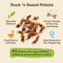 Pet 'n Shape Sweet Potato Chews Jerky Dog Treats, 16 Ounce