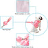 Cute Dog Harness - Escape-Proof Flower Harness with Leash Set, Soft Mesh Small Puppy Vest for Cats and Dogs, Pink &