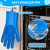 6PCS Pet Grooming Kit for Dogs, Dog Washing Gloves with High-Density Teeth, Dog Bath Brush & Silicone Heat Resistant