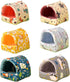 SHYYOULQE Hammock Small Pet Bed Animals House Mats Hideouts Play Tent Cage Furniture Animal Nest Soft Animal Sleep Pet
