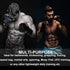 ZooBoo MMA Gloves, Half-Finger Boxing Fight Gloves with Adjustable Wrist Band, UFC Gloves for Training