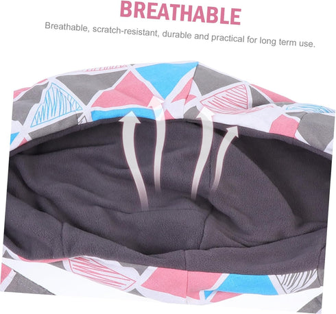 1pc Pet Backpack Reptile Carrier Bag, Portable Hamster Carrier, for Hedgehog and Lizard