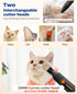 Dog Grooming Kit for Heavy Thick Hair & Coats, 3 in 1 Rechargeable Cordless Pet Shaver with Storage Box, Quiet Trimmer