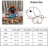 Pet Deadly Halloween Costume, Funny Dog Outfit for Halloween Christmas, Adjustable Apparel for Dogs (Large)