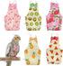 HJZHII 5 Pcs Bird Diaper, Parrot Nappy with Waterproof Inner Cute Parrot Pants