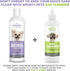 Mighty Petz 2-in-1 Oatmeal Dog Shampoo and Conditioner, 16 oz for Allergies & Sensitive Skin