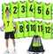 Scrimmage Training Vest (12 Pack) Team Sports Pinnies Jerseys for Adult Youth