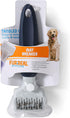 FurReal Mat Breaker Dog Grooming Tool Pet Brush | Mat Removal Dog Brush Helps Remove Mats and Tangles for Dogs With Medium and Long Coats | For Right and Left Hand Users, Blue, (FF10524)