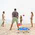 Set Set 2 8 Portable Cornhole PVC Framed Corn Holes Outdoor Game with Cornhole Boards, Cornhole Bean Bags and Carrying