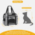 MOSISO Airline Approved Pet Carrier - Top-Expandable Soft Carrier Bag for Small Medium Cats/Dogs Under 22 LB, Grey