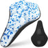 EHERDM Bike Seat Cushion for Men Women Padded Bicycle Saddle Cover Compatible with