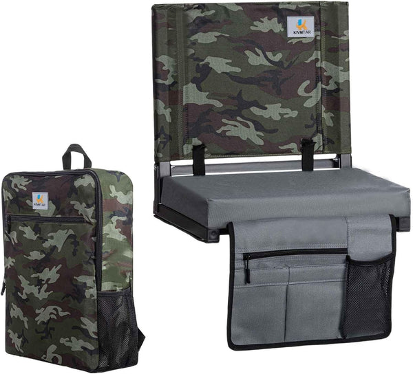KIVMTAR Stadium Seats for BleachersStadium Seats with Back SupportBleacher Chairs with BackStadium Seating