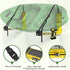 GanFindX Heavy-Duty Foldable Kayak Wall Rack, 9.5-13.8" Storage Hanger for Canoe, Paddle Board, Surfboard