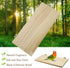 Large Wood Perch Platform Stand Shelf for Birds - Budgie, Parakeet, Cockatiel, Conure, Cockatoo, Macaw