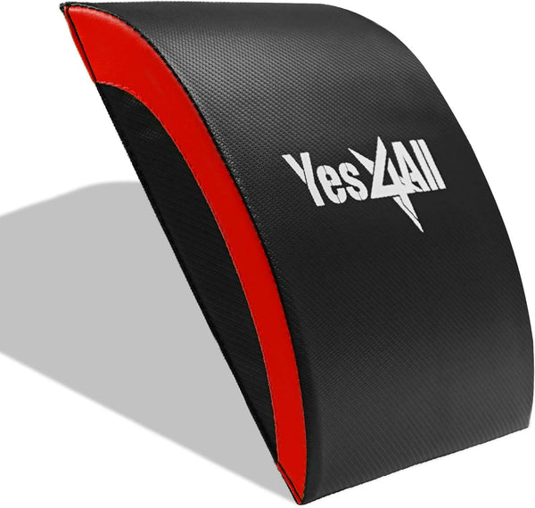 Yes4All Ab Mat Tailbone & No Tailbone - Foldable Abdominal Exercise Sit Up Support Pad for Core Training and Lower Back