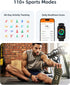 Counter/Calories/Stopwatch, IP68 110+ Parsonver Fitness Tracker with Step Health Activity Tracker with Heart Rate Sleep