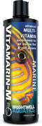 Brightwell Aquatics Vitamarin M Liquid Multivitamin Supplement for Marine Fish Aquariums, 125-ML