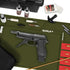 Gun Cleaning Mat - Anti-Slip Thick Rubber Maintenance Pad for Pistol, Rifle, Handgun Cleaning for All Guns
