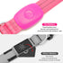 Light Up Dog Collars - Rechargeable Reflective LED Glow Dark for Small Medium Large Dogs, Adjustable Pet Lights for