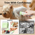 4 1 Trimmer Dog Grooming Kit, in Pet Clippers for Grooming Supplies, Cordless Dog Paw Nail Grinder, Professional Long