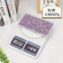 EZEELAI 0.5 Lb/230g 3-5mm, Amethyst Crystal Chips Bulk Tumbled Crushed Stones Natural Crushed Crystal Quartz Healing