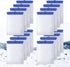 16 Pack Large Filter Cartridges - Compatible with Tetra Whisper Bio-Bag Filters for Replacement