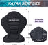 Universal Adjustable Kayak Seat, Fishing Boat Seat with Storage Bag for Kayaking and Canoeing