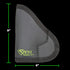 Sticky Holsters SM-5 Concealment Holster for Men and Women, Fits Small Autos, Ambidextrous Design