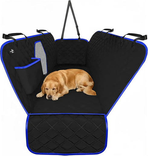 Active Pets Dog Car Seat Cover for Back Seat, Waterproof Pet Protection