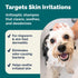 16oz) Vetnique Dermabliss Advanced Vet Strength Chlorhexidine for Dogs - Antibacterial Medicated Dog Shampoo - for Skin
