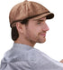 Linen Men's Newsboy Flat Cap .8 Panel Ivy Cabbie Hat,Breathable Summer Gatsby Ivy Irish Fishing Hats,Paperboy Hats for Men