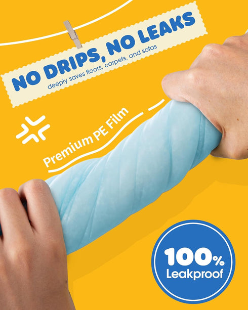 100-Pack 34" 28" 6-Layer Extra Large Pee Pads - x Puppy Pads for Dogs with Leakproof Protection, Disposable