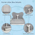 Shinycome Pet Bathroom for Large Canines Detachable Net Tray and Against Slip Base Compact Indoor Plan Training Pad