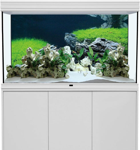 AWERT 24x16 inches Seaweed Aquarium Background Stone Aquarium Background Aquatic Plant River Bed & Lake Fish Tank Background Vinyl Background