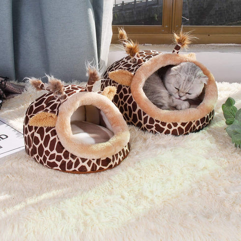 LEFTSTARER Guinea Pig Rat Bed and Hideout, Small Pet Animals Supplies Toy Cage Accessories Nest