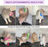 11PCS Cat Wand Toy, Interactive Toys for Indoor Cats, 2 Retractable Wands, 7 Worm Teaser Toys, 1 Plush Fish Toy, Extra
