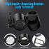 Heavy Duty Bike U Lock, 12 Ton Shear, 20mm Anti-Theft Silicone Covered Lock with 4ft Steel Cable