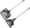 TOYANDONA 2pcs Aquarium Nets with Nylon Mesh and Stainless Steel Handles, Small