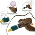 Interactive Mallard Duck Dog Toy, Squeaky Puzzle Toy for Small Medium Large Dogs, Plush Chew Toy