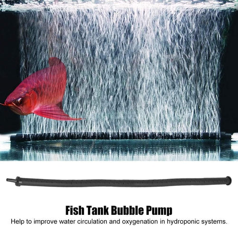 Aquarium Air Bubble Bar, Plastic Bendable Wall Air Diffuser, Fish Tank Air Stone, Bubble Release Oxygen Diffuser Bar