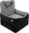 Amztrip Elevated Dog Cat Car Safety Seat - Waterproof,Black