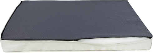 Best Pet Supplies Cute Dog Bed Mat, Waterproof Exterior, Thick Orthopedic Egg Foam Fill, Beige, 41X29X4