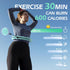 Weighted Hula Circle with 24 Links for Adults, Infinity Fitness Hoop for Weight Loss and Smart Exercise Equipment