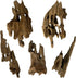 kathson 5 Pack Aquarium Driftwood, Natural Wood Assorted Branches, Fish Tank Decoration for Reptiles Habitat