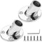 Stainless Steel Boat Rail Fittings, 60/90 Degree Marine Grade Handrail Base for 7/8 or 1 inch Tube