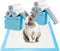 Fhiny Rabbit Pee Pads, 13" x 18" 100 PCS Disposable Bunny Cage