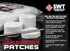 Pro-Shot .270-.38 Cal. 2" Round 500 Count Gun Cleaning Kit with 100% Cotton Swabs, USA Made