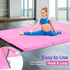 Matladin 6' 6ft 2ft 2in Folding Tri-fold Gymnastics Gym Exercise Aerobics Mat, x x PU Leather Tumbling Mats with Hook