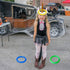 Joliyoou Unicorn Party Games, Inflatable Ring Toss Game Set with 2 Unicorns and 12 Toss Rings, 2 Pack