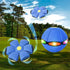 FlidRunest 2PCS Pet Toy Flying Saucer Ball - Interactive Dog Toy with 3 Lights for Outdoor Games